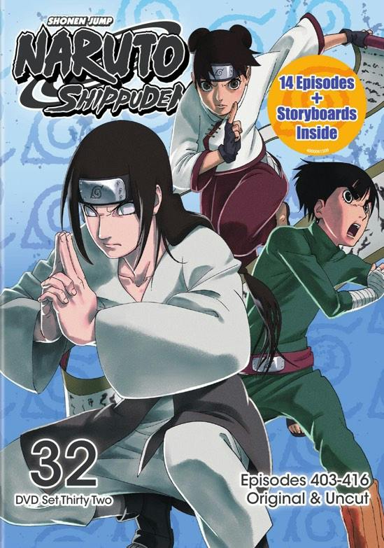 Naruto Shippuden Uncut Set 32 - DVD