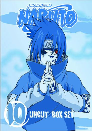 Naruto Uncut Box Set 10 (DVD Uncut) - DVD