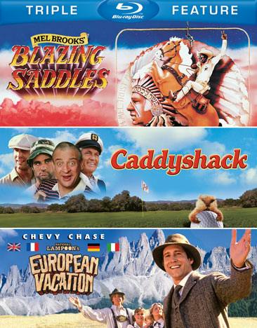 Blazing Saddles/Caddyshack/National Lampoon's European Vacation (Box Set) - Blu-ray - Comedy Movies on Blu-ray - Movies on GRUV