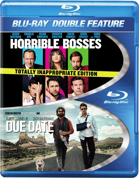 Horrible Bosses  Due Date Bluray Double Feature  Bluray