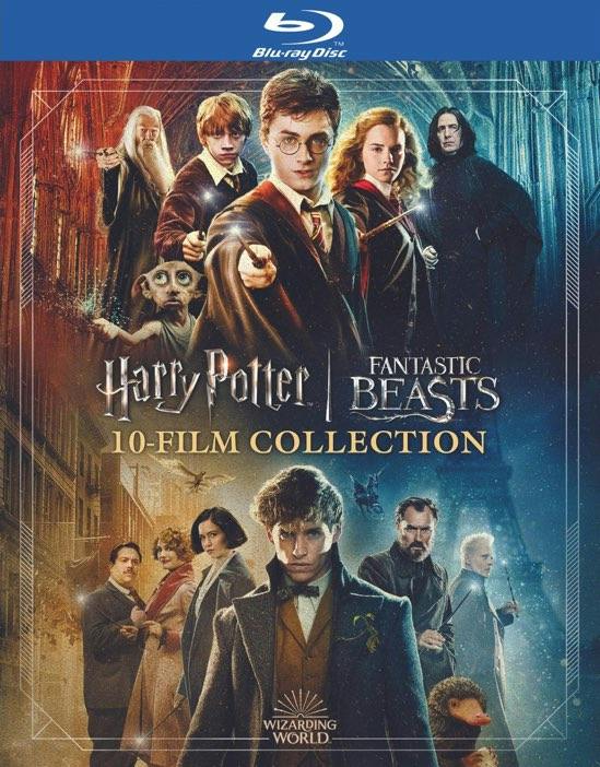 Harry Potter/Fantastic Beasts - 10-film Collection (Box Set) - Blu-ray  - Adventure Movies on Blu-ray - Movies on GRUV