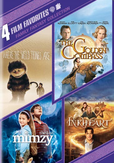 4 Film Favorites Family Fantasy Collection DVD Set  DVD   Children Movies on DVD  Movies on GRUV