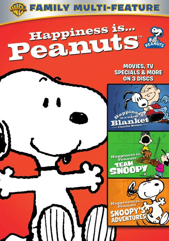 Happiness is... Peanuts: 3 Pack of Fun (DVD New Box Art) - DVD