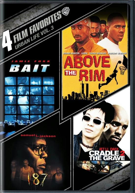 4 Film Favorites: Urban Life Vol. 3 - Above the Rim/Bait/187/... (DVD Set) - DVD - Drama Movies on DVD - Movies on GRUV
