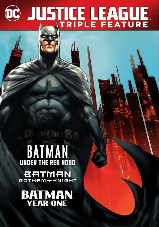 DCU Batman Triple Feature (DVD New Box Art) - DVD
