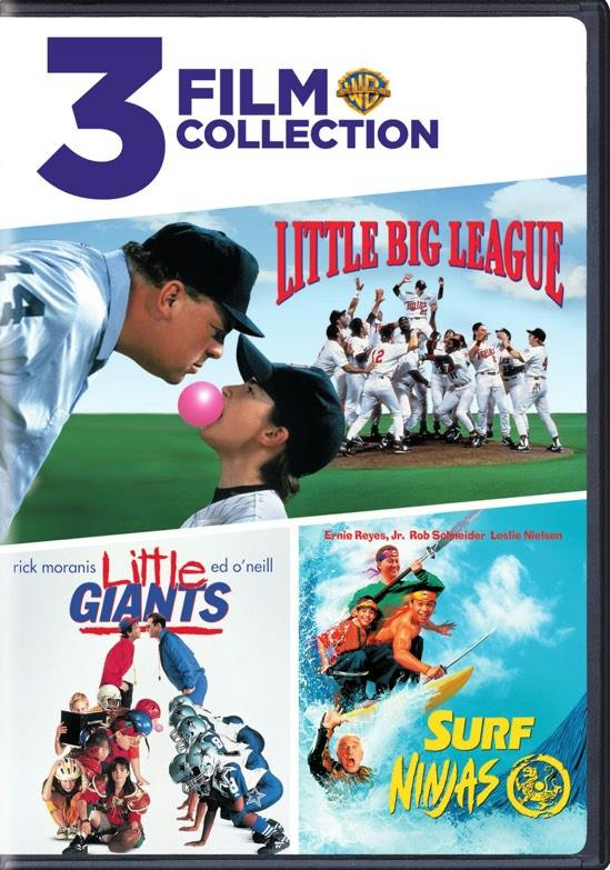 Little Big League/Little Giants/Surf Ninjas (DVD Triple Feature) - DVD  - Comedy Movies on DVD - Movies on GRUV