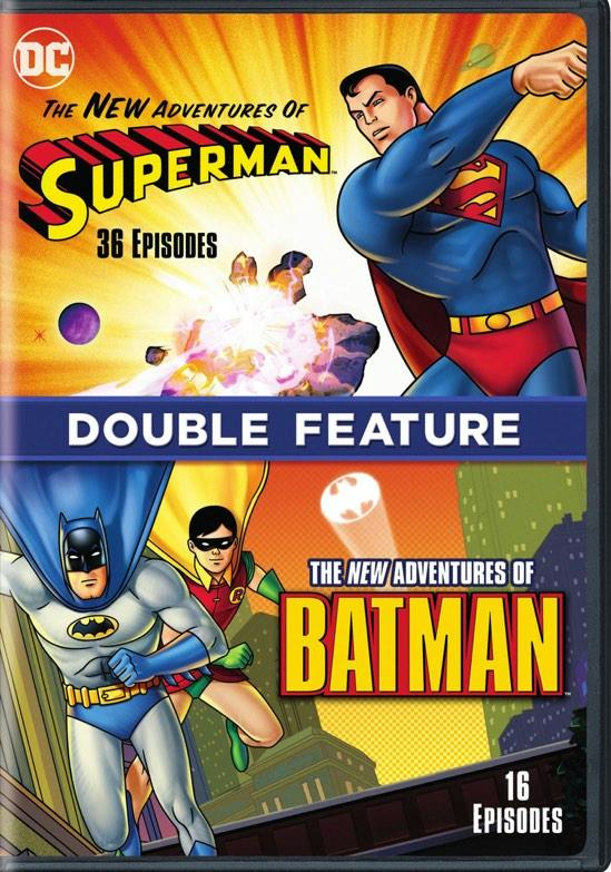 The New Adventures of Batman / The New Adventures of Superman (DVD Double Feature) - DVD