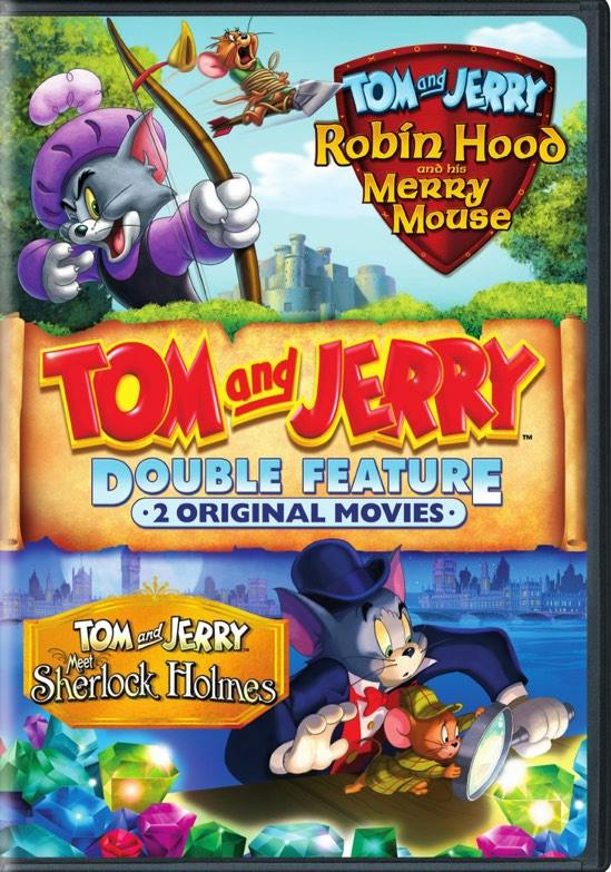 Tom and Jerry: Robin Hood and his Merry Mouse / Meet Sherlock Holmes (DVD Double Feature) - DVD
