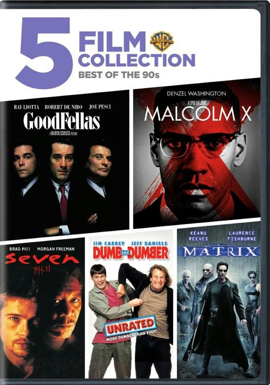 5FF: Best of the 90s - Goodfellas/Malcolm X/The Matrix/Seven/... (DVD Set) - DVD