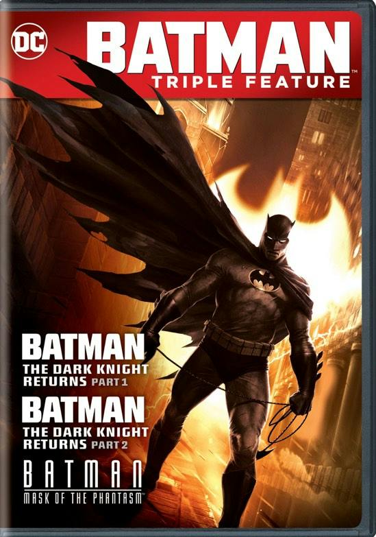 Batman: The Dark Knight Returns - Triple Feature (DVD Triple Feature) - DVD  - Animation Movies on DVD - Movies on GRUV