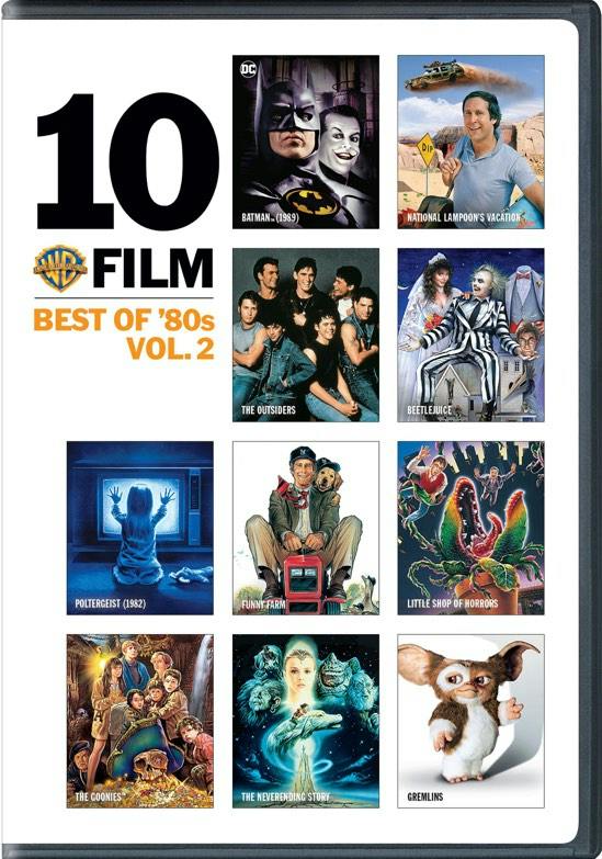 Best of 80s 10-Film Collection, Vol 2 (DVD Set) - DVD