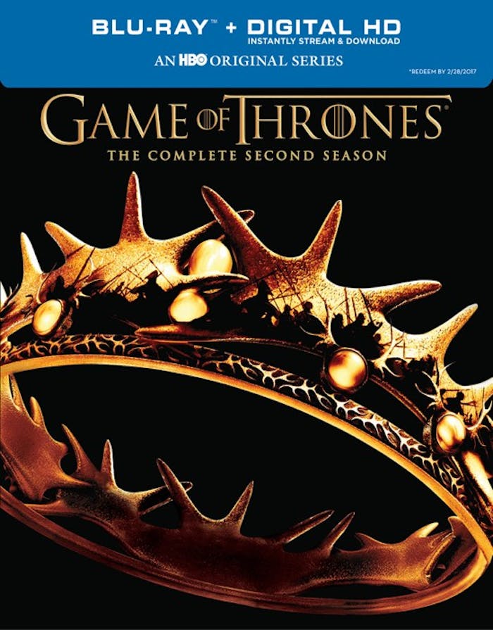 Game of Thrones: The Complete Second Season (Blu-ray + Digital HD) [Blu-ray]