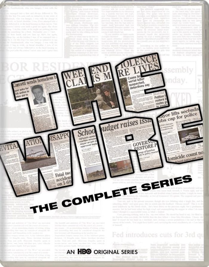 The Wire: The Complete Series (Blu-ray New Box Art) [Blu-ray]