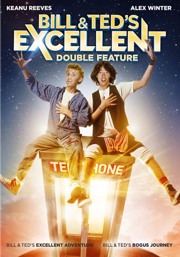 Bill & Ted's Excellent Adventure Double Feature (DVD New Box Art) [DVD]