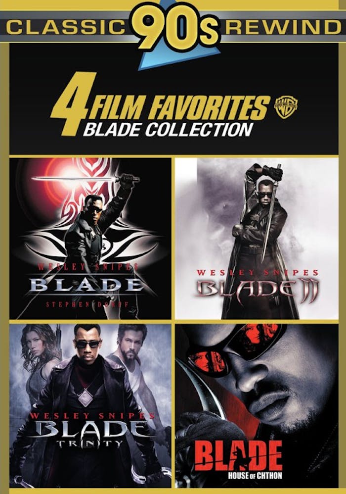 4 Film Favorites: Blade Collection (DVD New Box Art) [DVD]