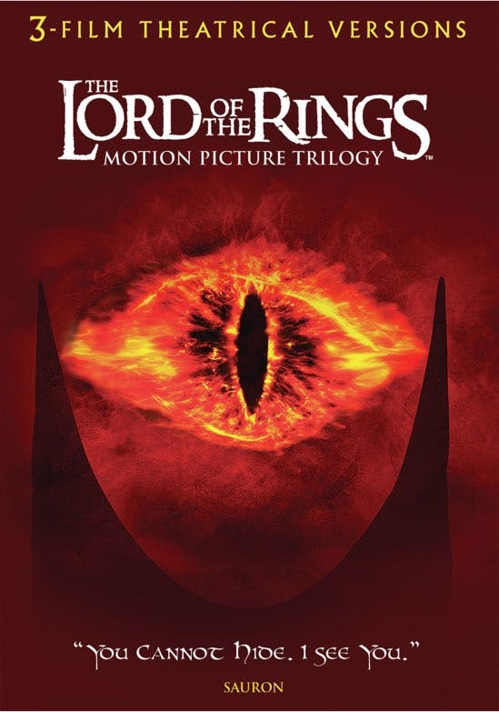 The authentic Lord of The Rings on DVD