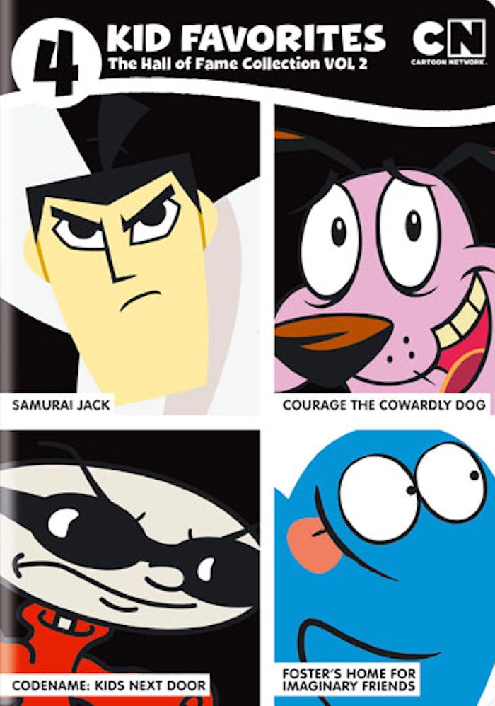 4 Kid Favorites Cartoon Network: Hall of Fame Vol. 2 [DVD]