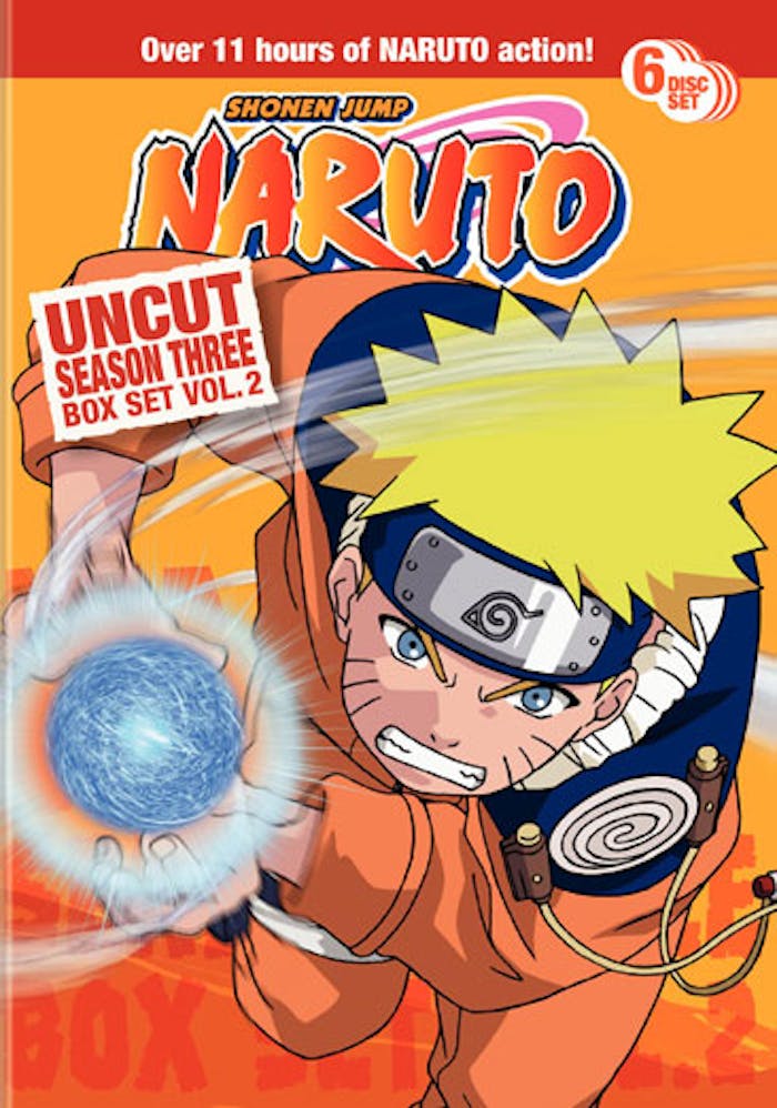 Naruto Uncut Season 3 Vol 2 Box Set [DVD]