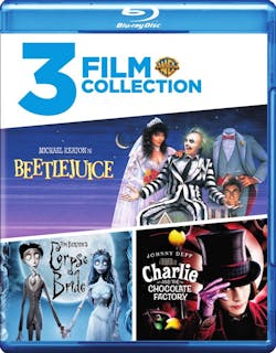 Beetlejuice/Charlie and the Chocolate Factory/Corpse Bride (Box Set) [Blu-ray]
