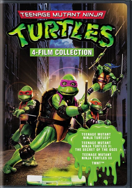 Buy Teenage Mutant Ninja Turtles 4 film Collection DVD Set DVD GRUV