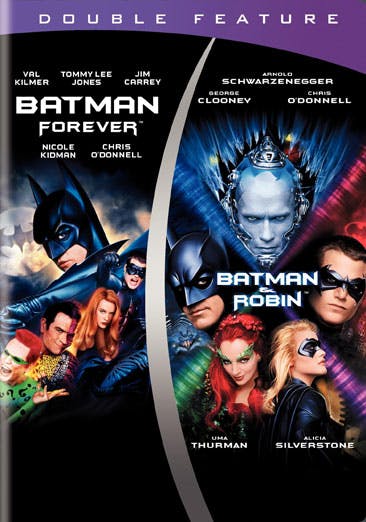 Buy Batman Forever Batman Robin DVD Double Feature DVD GRUV