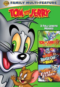 Tom and Jerry: The Movie/Blast Off to Mars/The Fast and the Furry (Box Set) [DVD]