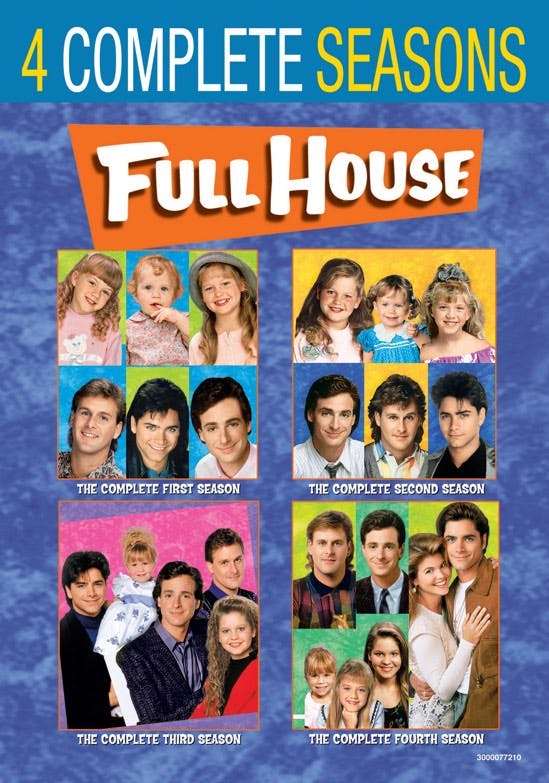 GRUV　1-4　Seasons　House:　Full　Buy　DVD　Box　Set