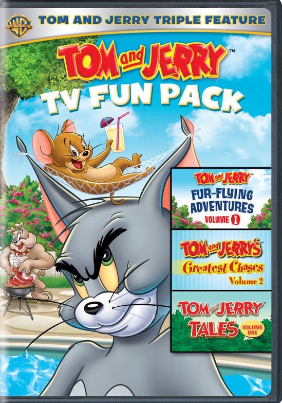 Buy Tom and Jerry TV Fun Pack DVD New Box Art DVD | GRUV