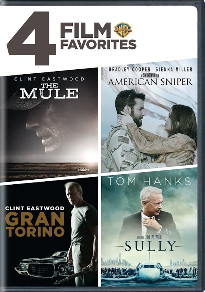 American Sniper/Gran Torino/Sully/The Mule (Box Set) [DVD]