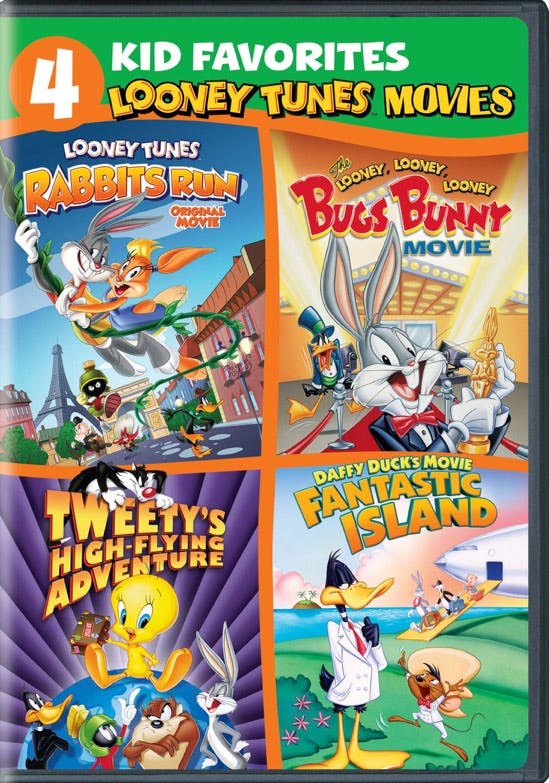 Buy 4 Kid Favorites Looney Tunes Movies DVD Set DVD GRUV