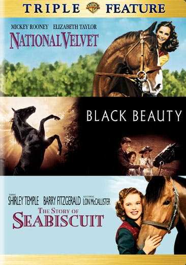 Buy National Velvet Story of Seabiscuit The Black Bea DVD Triple