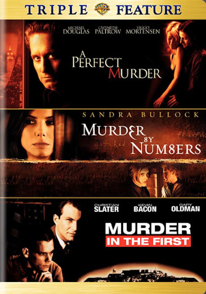 Perfect Murder, A/Murder by Numbers/Murder in the First (DVD Triple Feature) [DVD]