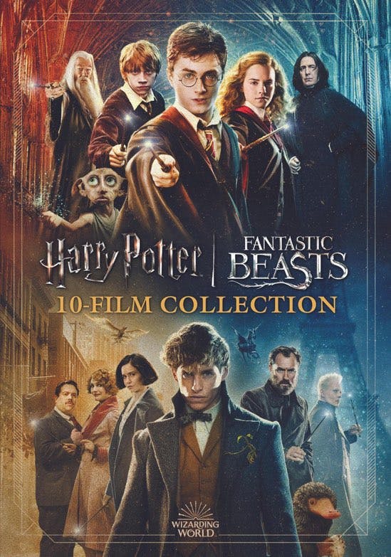 Buy Harry Potter Fantastic Beasts 10 film Collection Box Set DVD