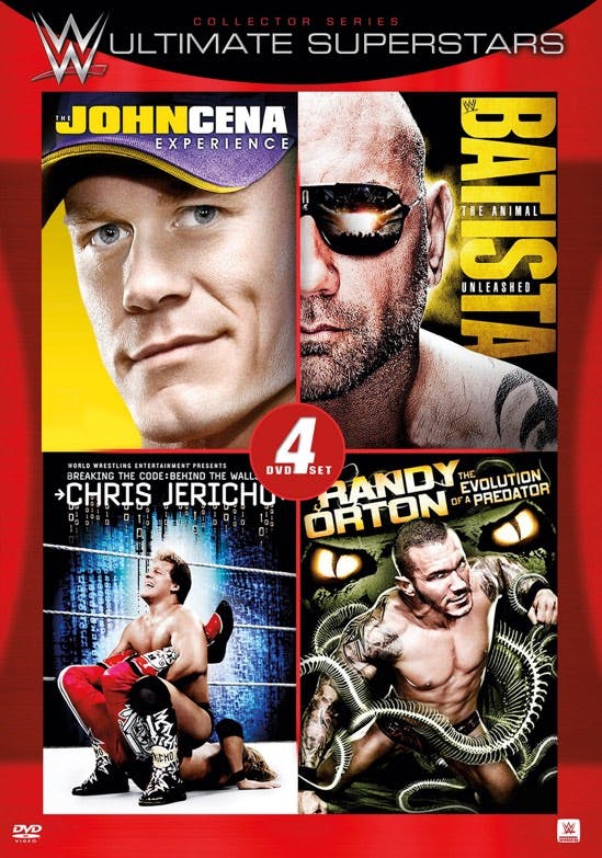 WWE: 4 Film Favorites: Ultimate Superstars Collection (DVD Set) [DVD]