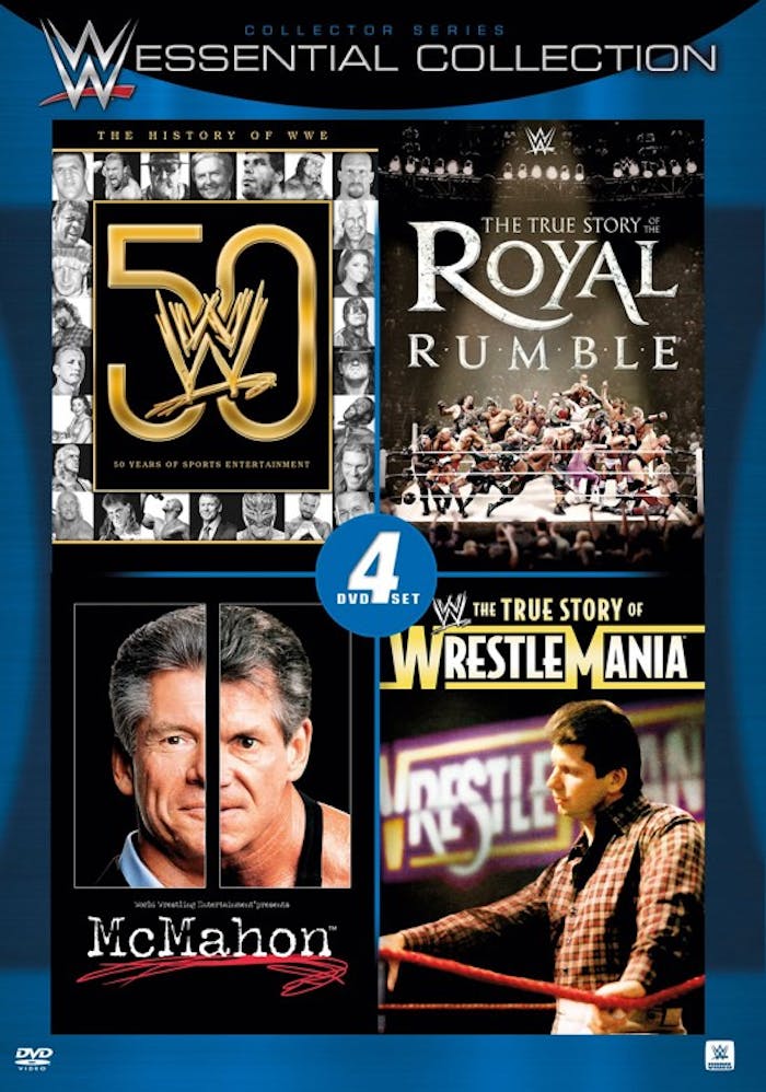 WWE: 4 Film Favorites: Essential WWE Collection (DVD Set) [DVD]