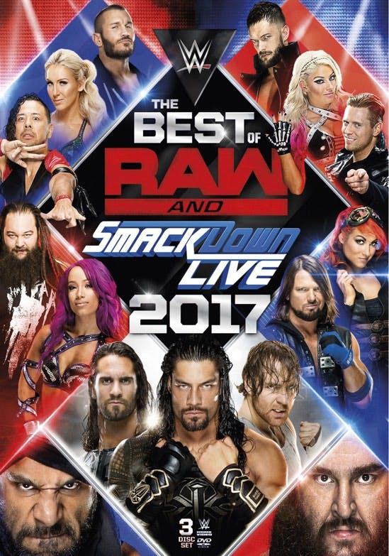Buy WWE: Best of Raw & SmackDown 2017 DVD | GRUV