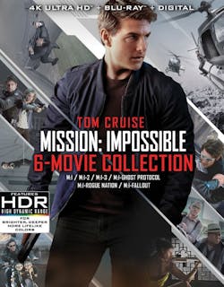 Mission: Impossible 6-Movie Collection (4K Ultra HD + Blu-ray) [UHD]