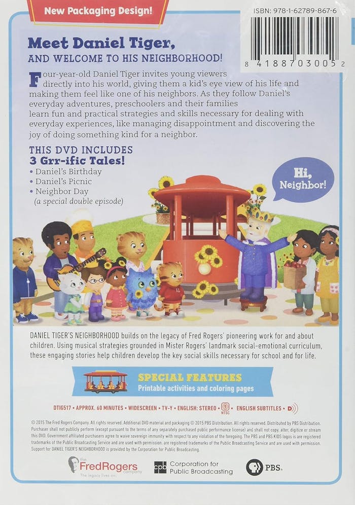 DANIEL TIGER'S NEIGHBORHOOD: WELCOME TO THE [DVD]