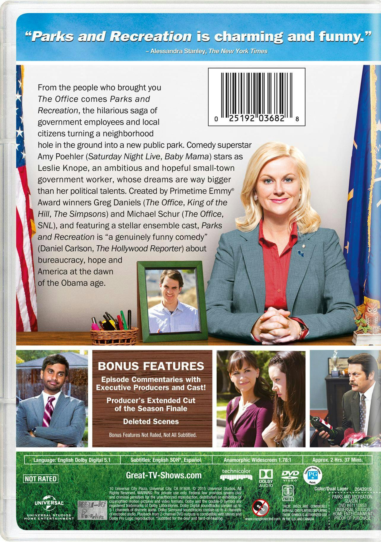 Buy Parks and Recreation: Season One DVD | GRUV