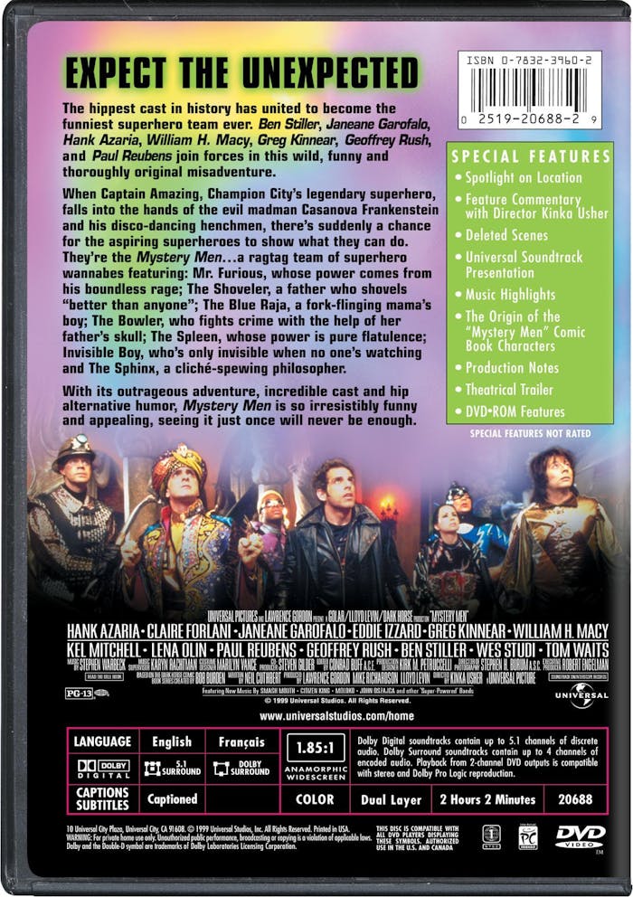 Mystery Men [DVD]