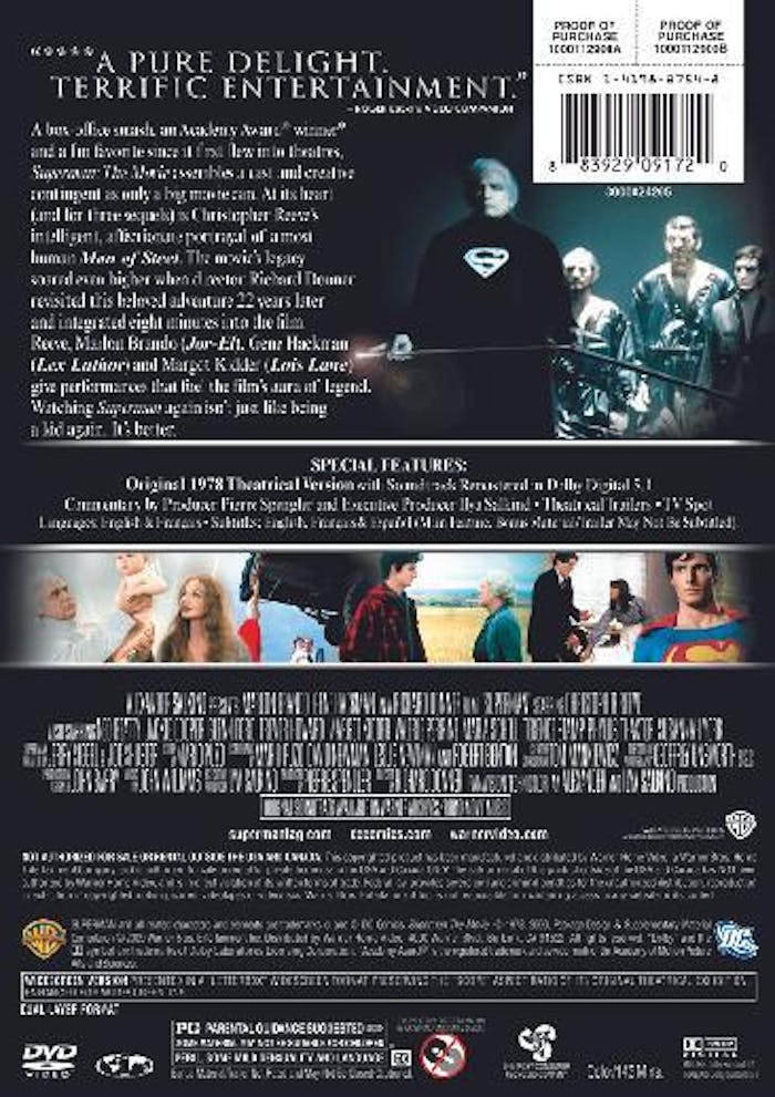 Superman: The Movie [DVD]