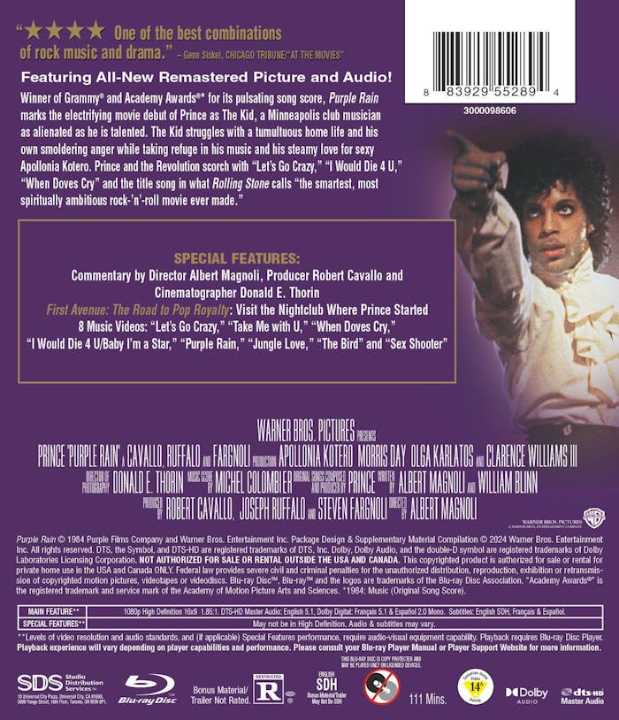 Purple Rain (Remastered) [Blu-ray]