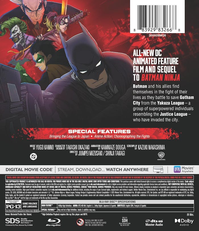 Batman Ninja vs. Yakuza League [Blu-ray]