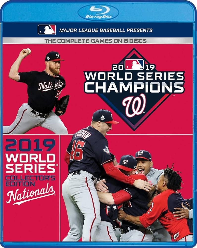 Major League Baseball Presents 2019 World Series: Washington Nationals – Collector’s Edition – Blu-ray