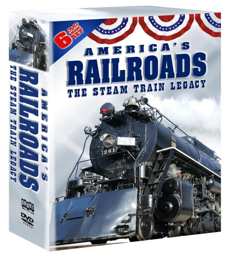 America's Railroads: The Steam Train Legacy (DVD Set) - DVD