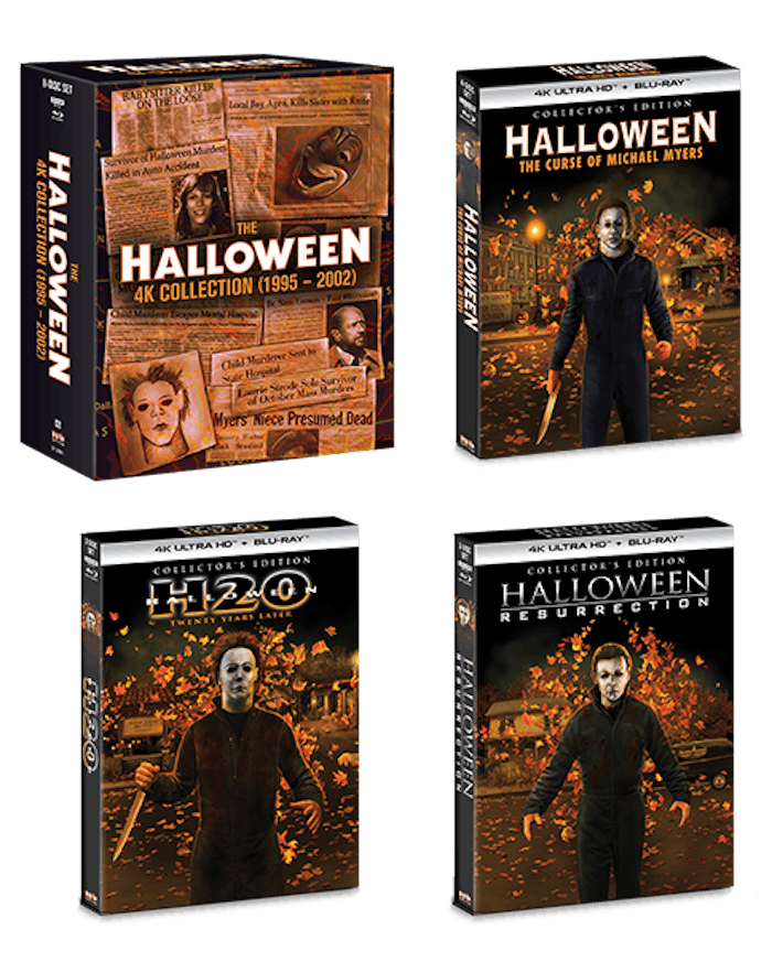 The Halloween 4K Collection (1995 - 2002) [UHD]